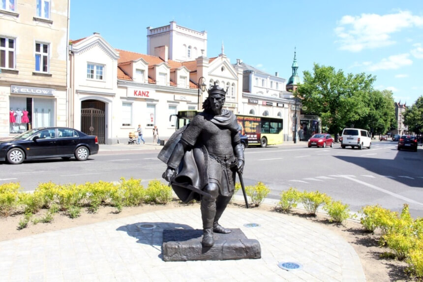 Rzeźba Bolesława Śmiałego w Gnieźnie