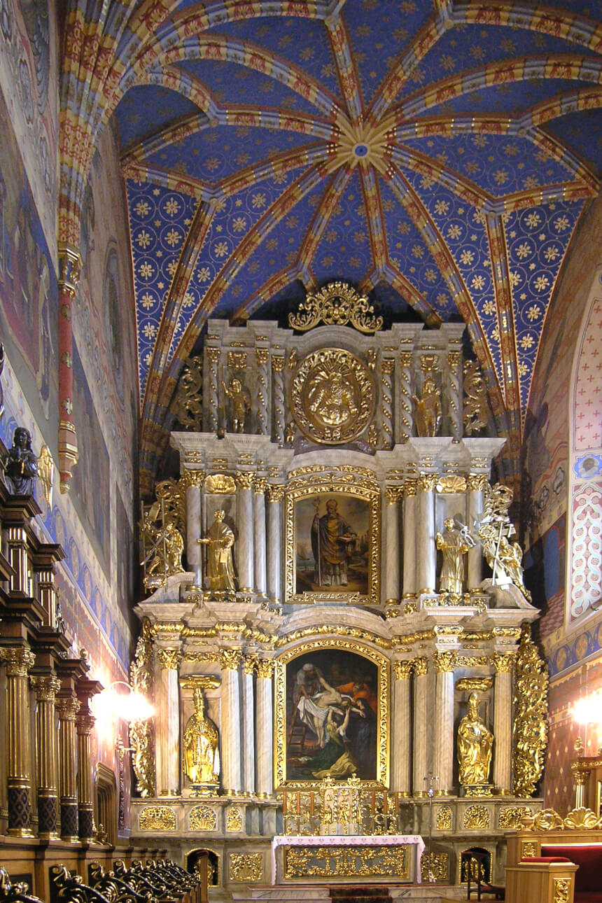 Wnętrze katedry pw. św. Mikołaja w Kaliszu (fot. Zbigniew Szmidt)