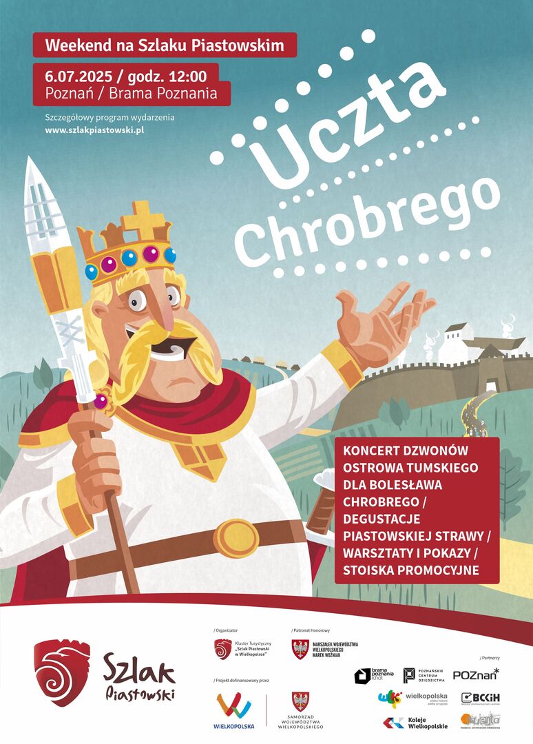 plakat wydarzenia - Weekend na Szlaku Piastowskim
